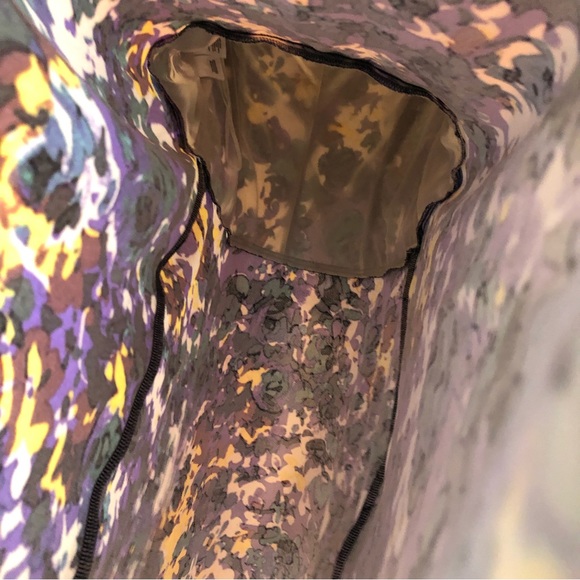 Kasper || Multicolored Artistic Midi Dress - Picture 7 of 7